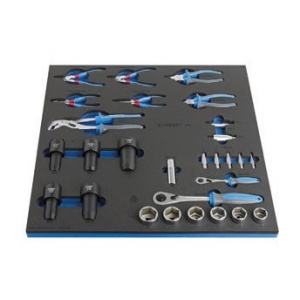 SET3-2600D Set de scule de bicicleta 3 in modul spuma SOS pentru 2600D / 27 piese - 625492