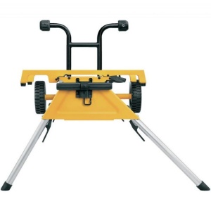 Stand ultra-profesional pentru ferastraiele circulare de masa DeWalt DE7400, cu roti pentru transport - Img 2