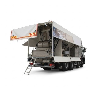 Statie mobila pentru beton/sapa usoara spumanta – OVERMAT Seria A - Img 1
