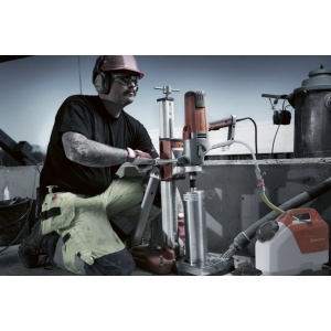Stativ de carotare pentru masina gaurire diamantata in beton Husqvarna DS 150, diametru coroana diamantata 150mm, 15.5kg - Img 4