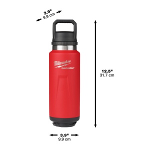 Sticlă roșie PACKOUT™ 1065 ml cu capac - Img 14