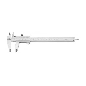 Subler mecanic cu surub si indicator adancime de 160 mm - mm/inch