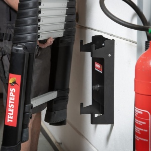 Suport cu incuietoare prindere scari telescopice pe perete, pentru gamele Prime/Rescue-Line, Telesteps - Img 3