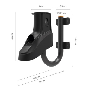Suport fixare perete pentru tambur Fiskars 1025932 XL - Img 2