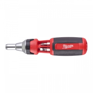 Șurubelniță cu clichet Milwaukee 9 în 1 - universală [ PH1 / PH2 / PZ1 / PZ2 / TX15 / TX20 / Slotted 0.8 x 5.5 mm ]