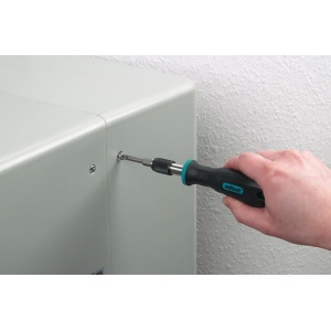 Surubelnita pentru biti Wolfcraft 1240000, magnetic, maner ergonomic, bicomponent, lungime 138 mm - Img 8