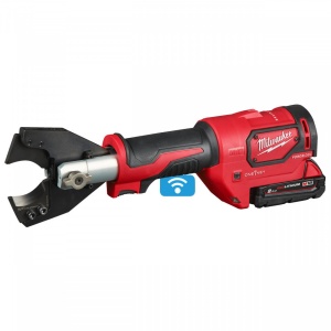 Taietor hidraulic de cabluri Milwaukee M18 ONEHCC-201C FSW SET, taie cablu ∅ 35 mm, livrat cu acumulator, valiza