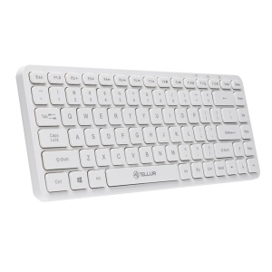 Tastatură fără fir Tellur, Mini, Alb - Img 2