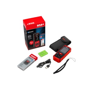 Telemetru cu laser roșu & Bluetooth/Camera - 80m, Sola METRON 80 BTC - Img 5