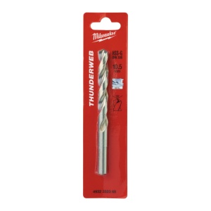 THUNDERWEB - Burghie metal HSS Ground - DIN338 Milwaukee Ø 10.5x87x133 mm - blister 1 buc - Img 2