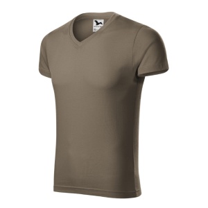 Tricou pentru bărbaţi, Slim Fit V-neck, 180 g/m² 146 - Img 4