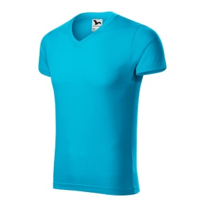 Tricou pentru bărbaţi, Slim Fit V-neck, 180 g/m² 146 - Img 13