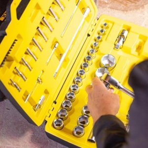 Trusa 49 piese Stanley FATMAX FMMT82684-1, 3/8" - Img 3