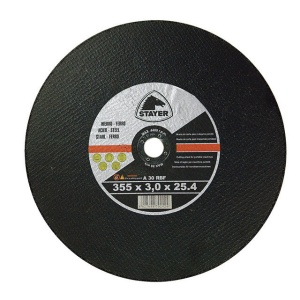 TV 509 C Disc abraziv pentru metal 355 mm, DIM 355x3,0x25,4 mm
