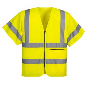 Vestă cu fermoar cu jumătate de mânecă C372