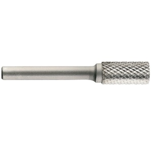 1031611 Freza din carbura de tungsten forma A - cilindrica, cu tais dublu, tip D, DIM 10, Coada 6