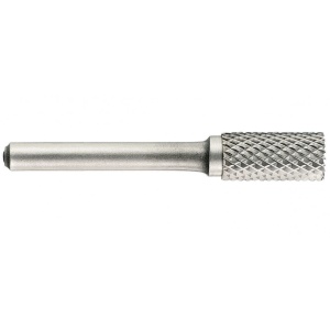 1031632 Freza din carbura de tungsten forma A - cilindrica cu cap taietor, ascutire dubla, tip D, DIM 8