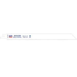 3013/250 Panza Bi-Metal pentru fierastrau sabie pentru metal / 5 bucati, DIM 250 x 19 x 0.9 mm