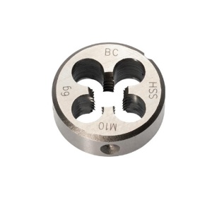 4209 Filiera pentru filet metric, pas normal, pe stanga, DIN 22568 (DIN 223 B), HSS-G, DIM M 22 x 2.50