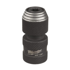 Adaptor MILWAUKEE ShW de la pătrat 3/8" la 1/4" Hex L50mm
