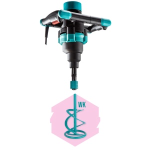 Amestecator Collomix MIX-BRO M130, 1 viteza, 1300W, cu o paleta pentru materiale grele/compacte WK120HF