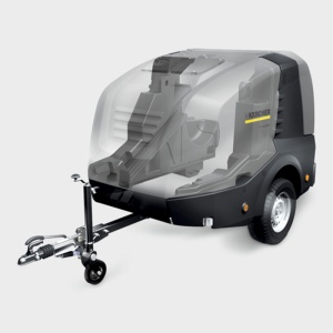 Aparat de spalat cu presiunei si incalzire, Karcher, tip HDS 17/20 Trailer - Img 3