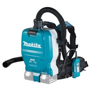 Aspirator Makita tip rucsac compatibil cu acumulatori Li-Ion LXT 18Vx2