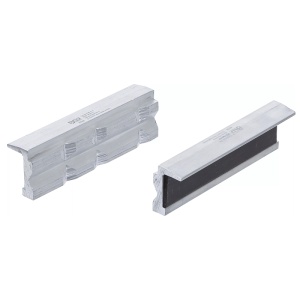Bacuri protectie menghina 100mm, aluminiu cu profil in V pentru tevi, BGS