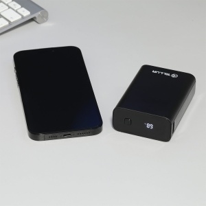 Baterie externă Tellur Compact Pro PD702 20000mAh QC3.0 22.5W + PD20W, LCD display, negru - Img 6
