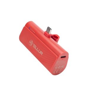 Baterie externă Tellur PD202 5000mAh, QC3.0 18W + PD20W, USB-C, roșu - Img 13