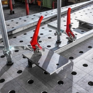 BESSEY Menghină pentru mese de sudură, deschidere variabilă TWV16H, Ø bolț: 16 mm - Img 2