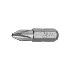 Bit hexagonal ASW 1/4” DIN/ISO 1173 Forma C 6,3 – profil Phillips PH 3