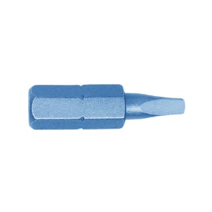 Bit hexagonal USH 1/4” BLUE SHOCK Forma E 6,3 – profil patrat R 3