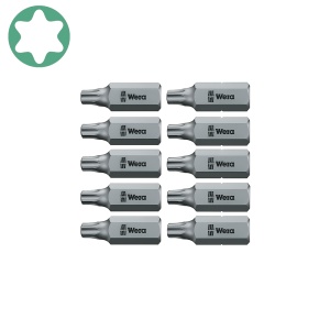 Bit surubelnita Wera 867 1 TORX TX30 Set 10 bucati 25 mm compatibil suport 1 4 , 05066490001