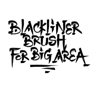 Blackliner Brush Molotow black - Img 6