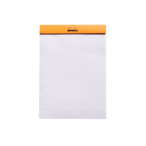 Blocnotes A5, capsat, 80 file, N°16, Rhodia Basic, orange - Img 2