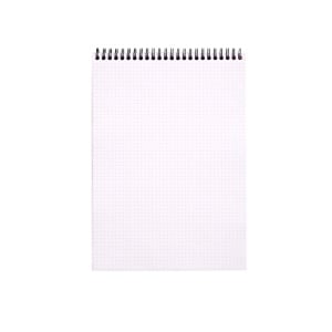 Blocnotes grafic A4, spirală metalică dublă, 80 file, Rhodia Classic Orange - Img 2