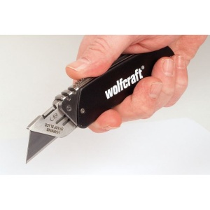Briceag din aluminiu Wolfcraft 4124000, pentru activitati in timpul liber - Img 3