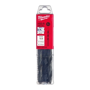 Burghie HSS Roluite pentru metal - DIN 338 - Milwaukee Ø 13x101x151 mm - set 5 buc - Img 3