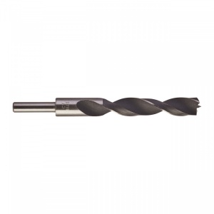 Burghie pentru lemn cu vârf de centrare - DIN 7487 E Milwaukee (Lungime totală (mm): 180, Ø (mm): 18, Tijă prindere: 10 mm tijă cilindrică)