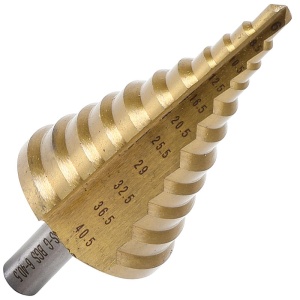 Burghiu conic in trepte Titan, 6 - 40,5 mm - Img 1