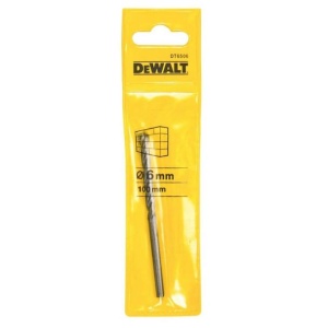 Burghiu pentru zidarie Dewalt DT6506, prindere cilindrica 6 x 100 mm - Img 1