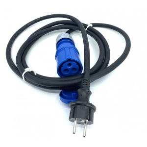 Cablu de alimentare cu priza EURO 230/50, 3 x2,5, 16A - CNO-230EP-3M - Img 2