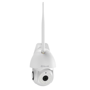 Cameră exterior WiFi Tellur Smart, 3MP, UltraHD, Autotracking, PTZ, Alb - Img 2