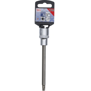 Cap cheie tubulara 1/2" cu varf torx, T40 x 140 mm, BGS - Img 4