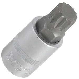 Cap cheie tubulara 1/2" cu varf XZN, M17 x 60 mm, BGS - Img 1