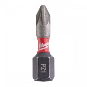 Cap surubelnita Pozidrive (PZ) Milwaukee SHOCKWAVE - PZ1 x 25 mm - 2 buc - Img 1