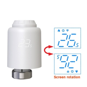 Cap termostatic WiFi Tellur Smart, RVSH1, LED, Alb - Img 7