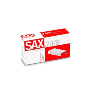 Capse cupru 24/8 1000 buc/cutie Sax