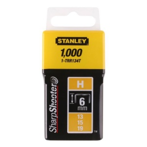 Capse otel galvanizat Stanley 1-TRR134T, 1000 bucati, 6 mm, tip H - Img 2